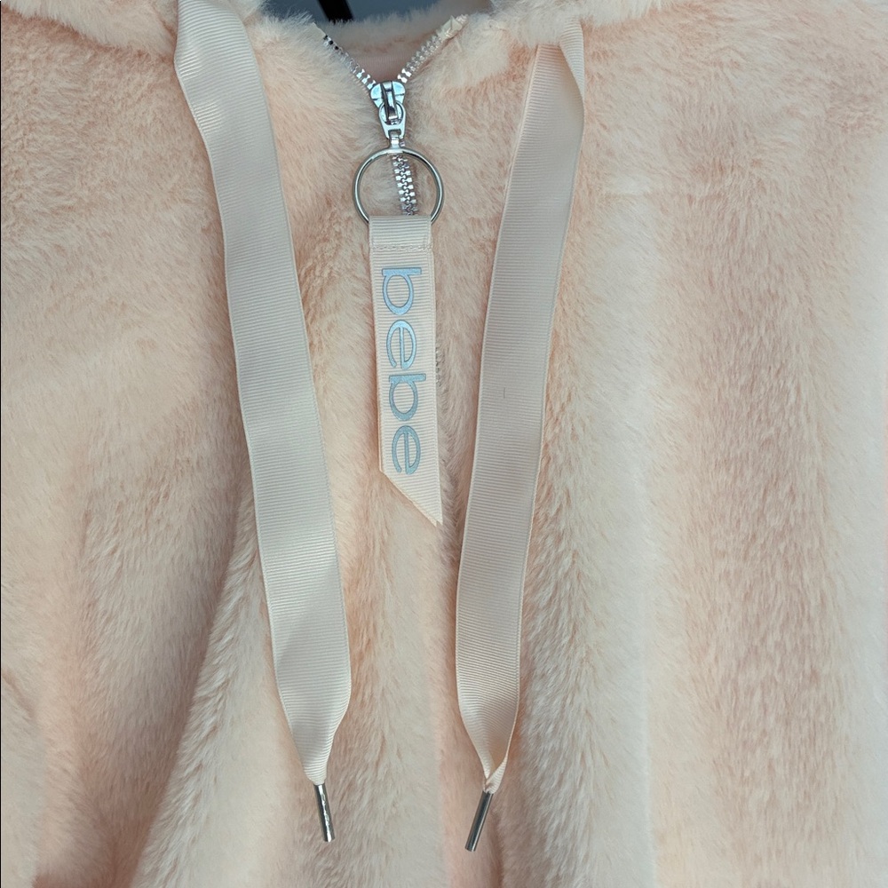 New with tags BEBE Faux Fur Jacket